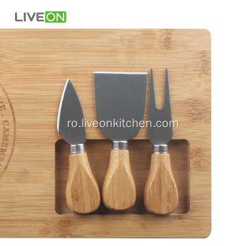 Bamboo Board Cheese Set cuțit